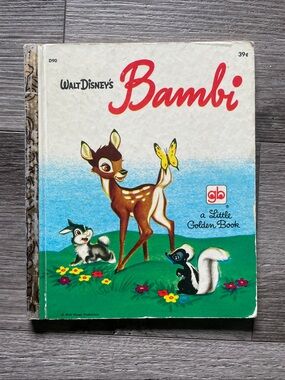 Rare Walt Disney's Bambi Little Golden Book